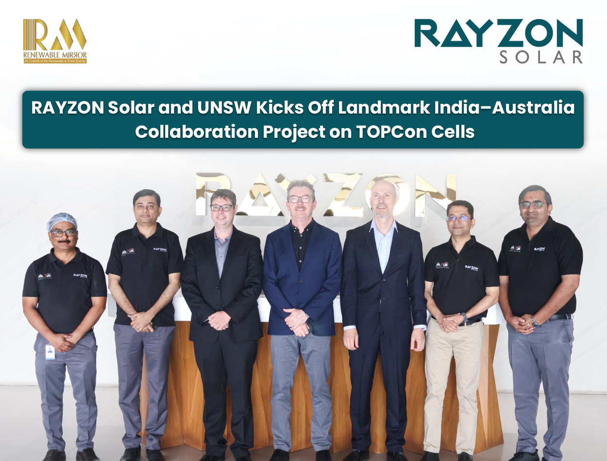 Rayzon Solar and UNSW collaborate on research to study and mitigate UV-induced degradation in TOPCon solar cells.