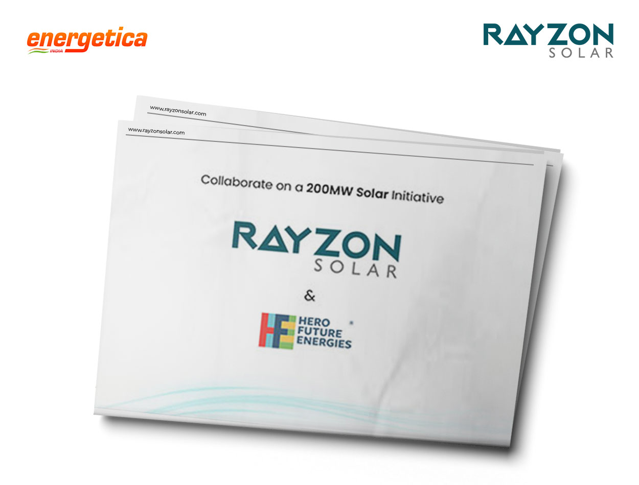 Rayzon Solar Partners with Hero Future Energies for 200 MW Solar Project in Karnataka