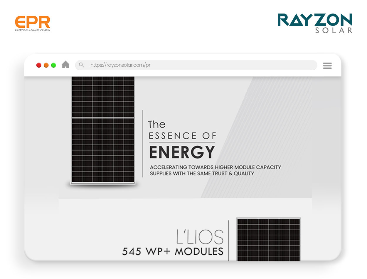 Rayzon Solar introduced The L’LIOS series of solar modules