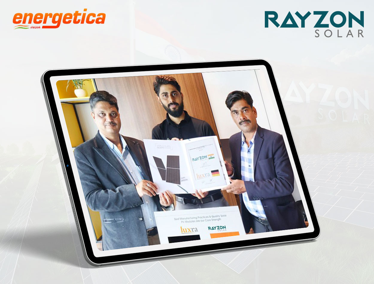 Rayzon Solar Signs MoU with Luxra for Widespread Adoption of Solar Energy