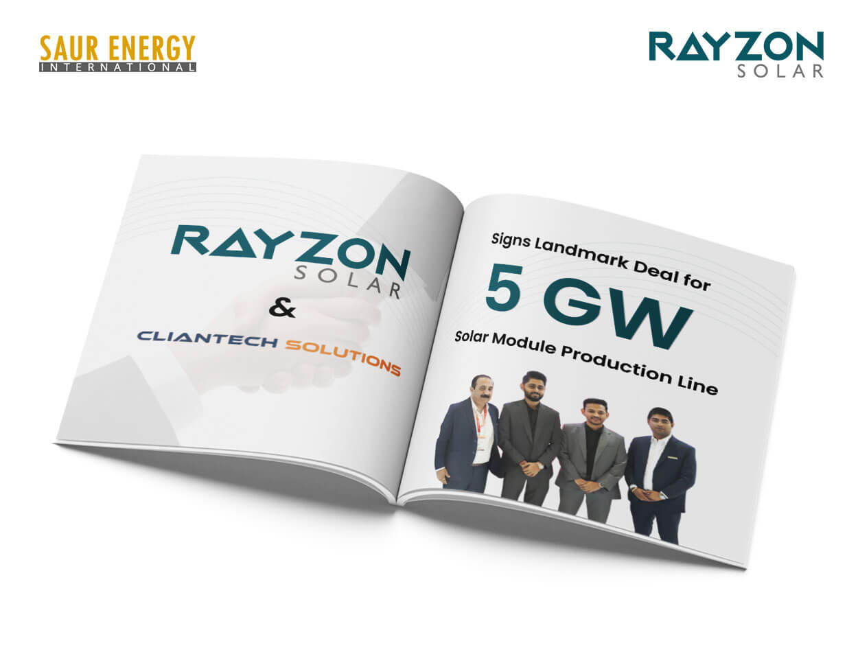 Rayzon, Cliantech Sign Up For 5GW Capacity Expansion At REI