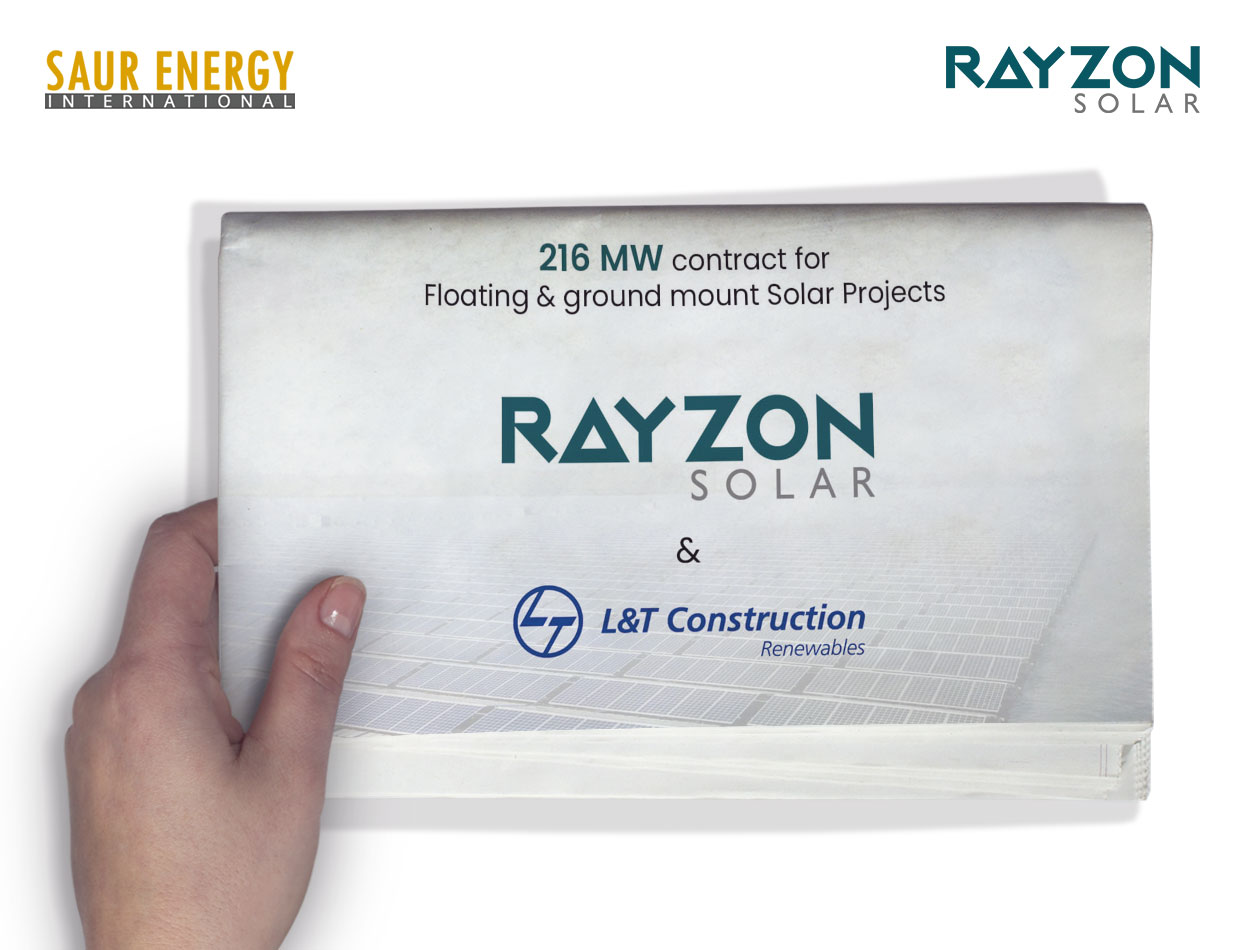 Rayzon Solar Secures 216 MW PV Module Supply Orders From L&T