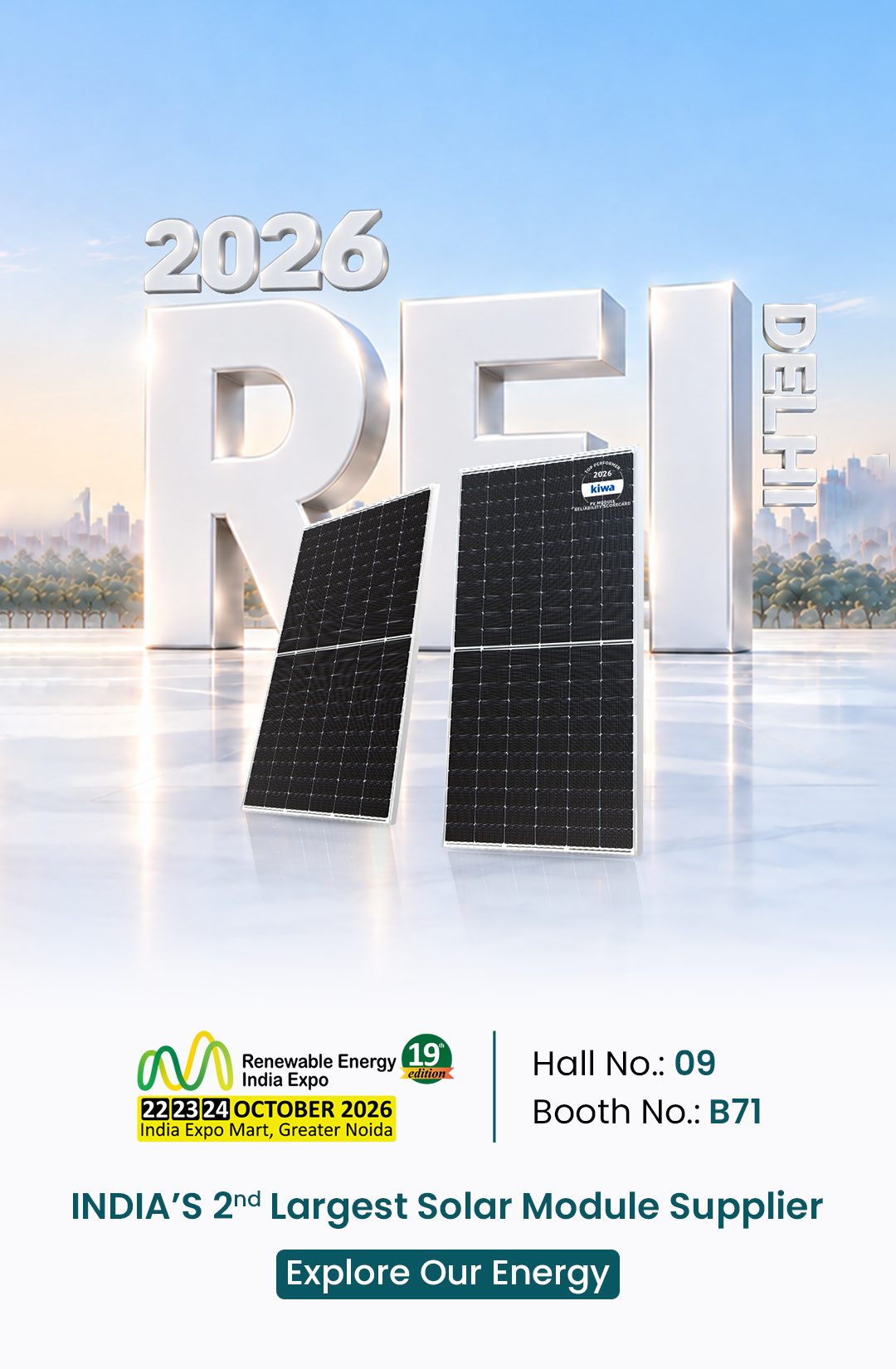 Rayzon Solar | Renewable Energy India Expo 2026