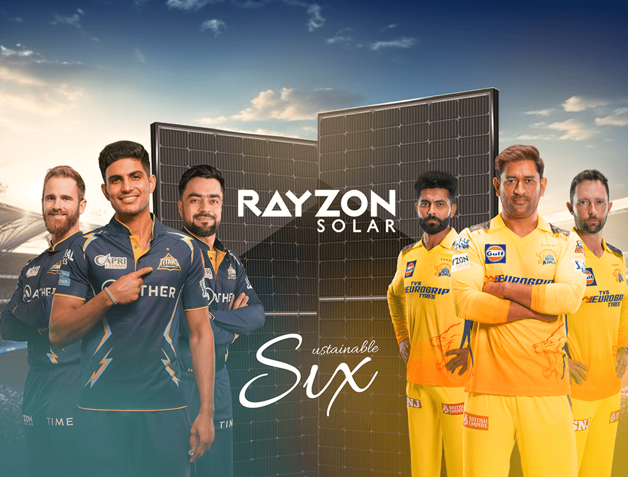 Rayzon Solar extends partnership with Gujarat Titans, also collaborates with CSK