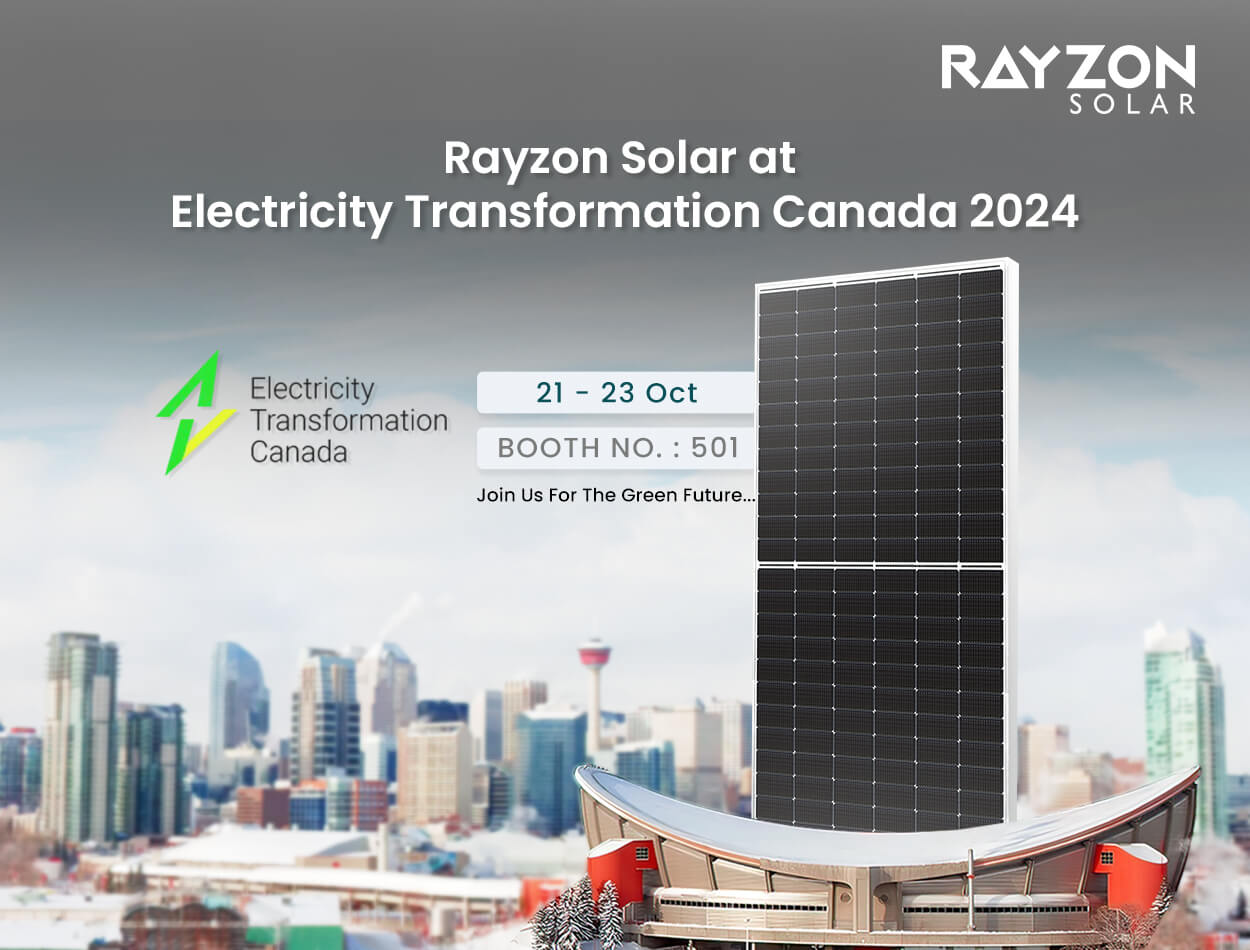 Rayzon Solar at Electricity Transformation Canada 2024: Join Us for the Future of Energy