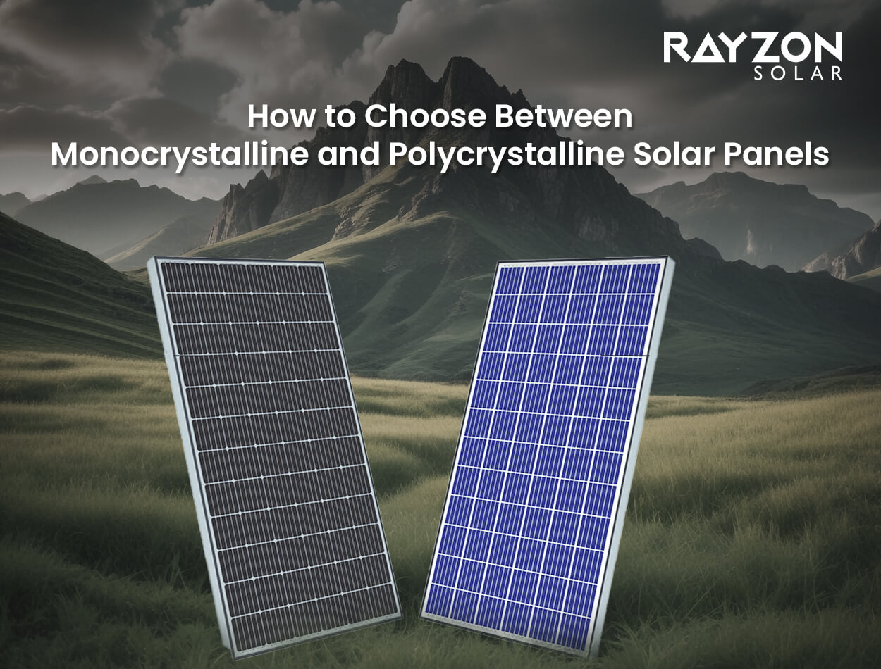 Rayzon Solar - Monocrystalline and Polycrystalline Solar Panels