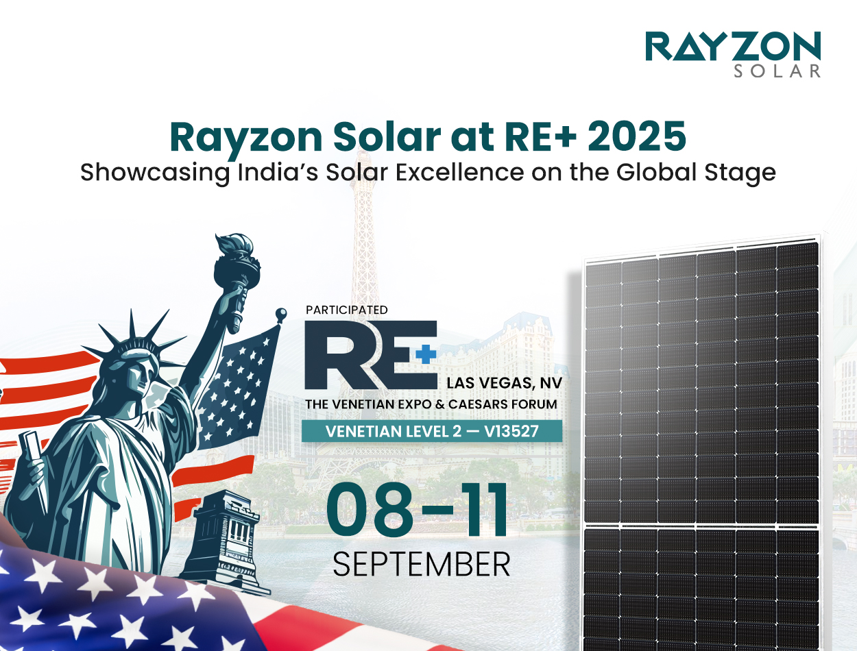 Rayzon Solar at RE+ 2025: Showcasing India’s Solar Excellence on the Global Stage