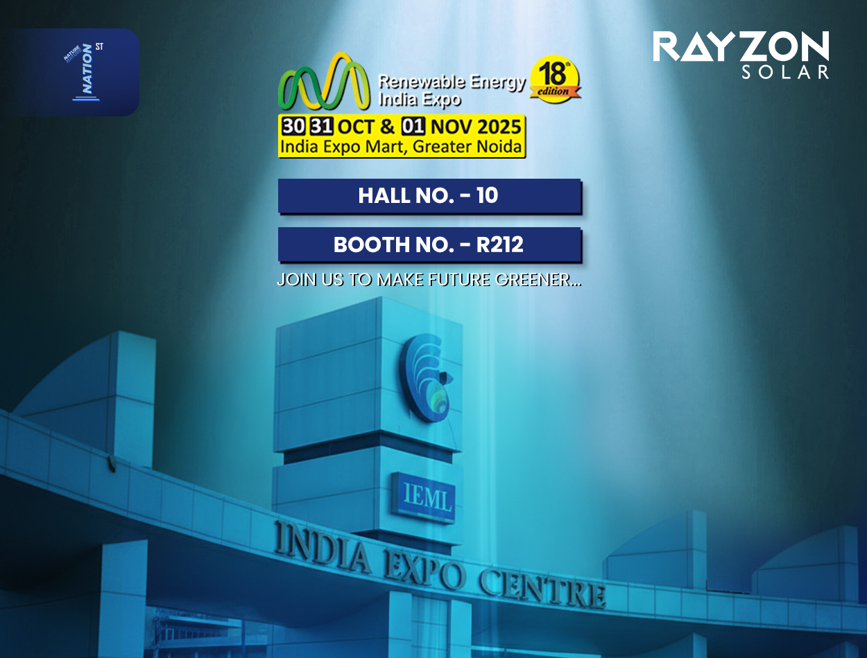Rayzon Solar at REI 2025: Powering India’s Renewable Future with Innovation, Technology & Trust