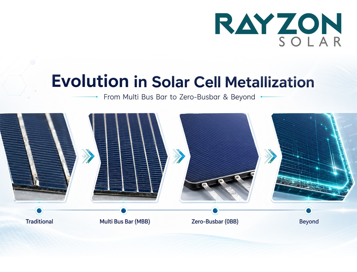 Modern M10 and G12 solar cell metallization technology
