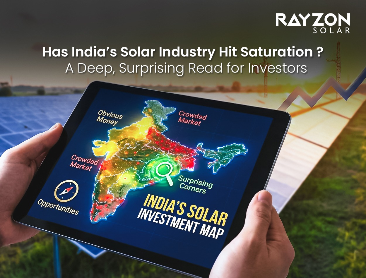Has India’s Solar Industry Hit Saturation? — A Deep, Surprising Read for Investors