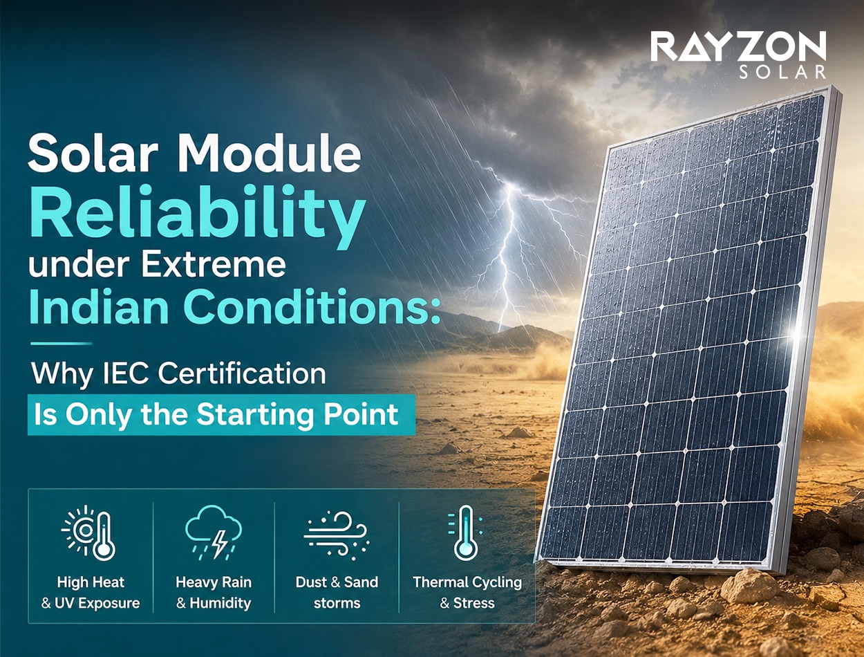 Solar Module Reliability under Extreme Indian Conditions: Why IEC Certification Is Only the Starting Point