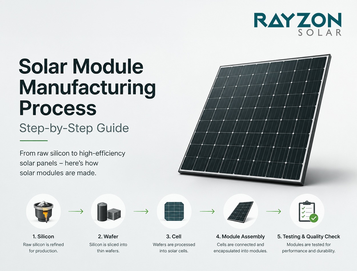 Solar Module Manufacturing Process: Step-by-Step Guide