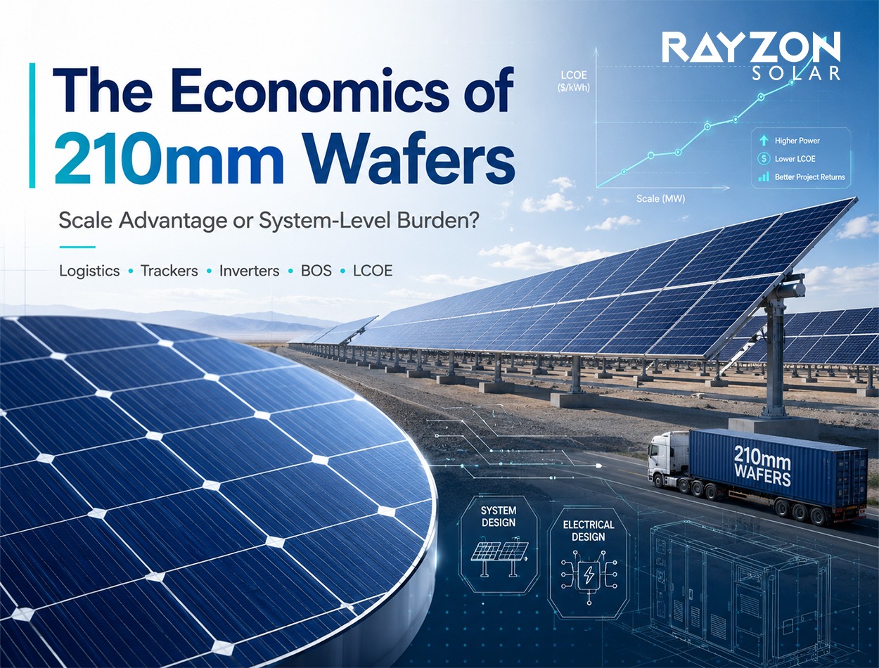The Economics of 210mm Wafers: Scale Advantage or System-Level Burden?