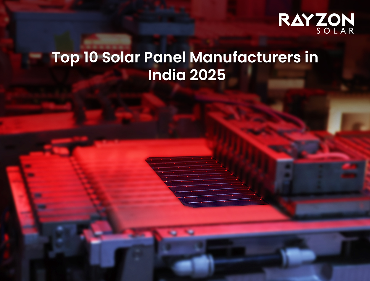 Top 10 solar panel manufacturers in India 2025 with shipment data and market share insights