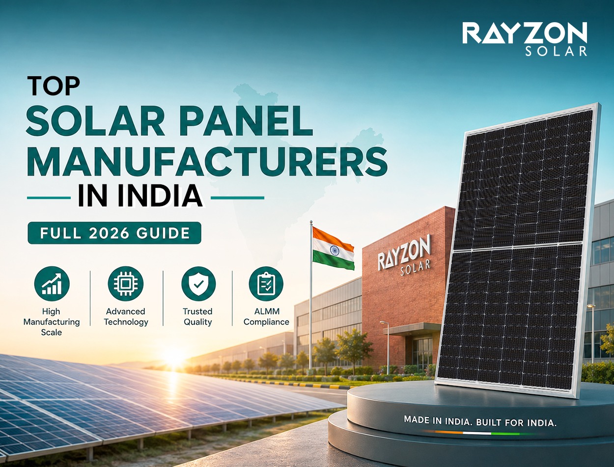 Top Solar Panel Manufacturers in India 2026
