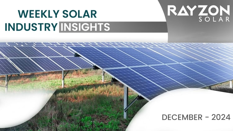 Global solar industry updates covering US solar tariffs, Indian policy changes, and cost reductions in the solar energy sector.